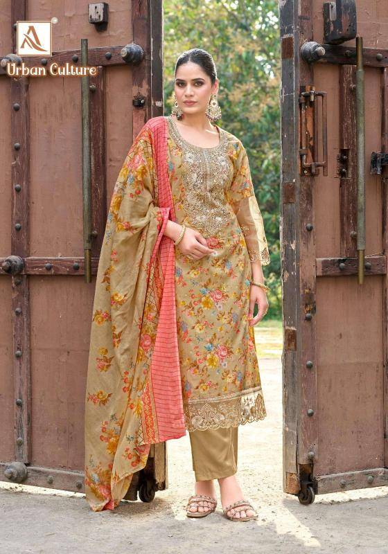 Alok suits urban culture Best dress material suppliers in Surat